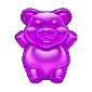 Шугар Раш сладкий фиолетовый мишка